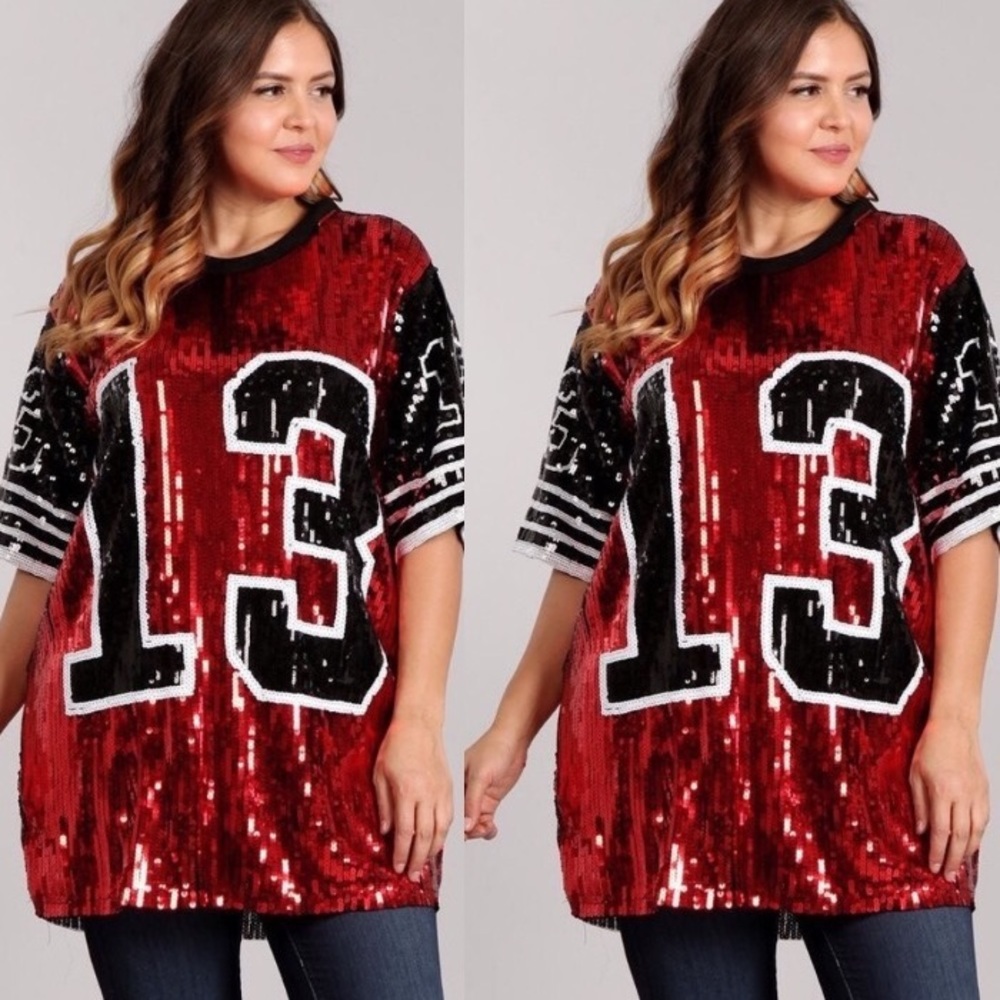 Delta Sigma Theta 13 sequin jersey